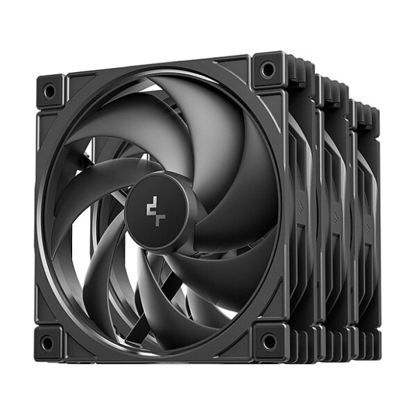 K COOLER DeepCool FD12 V2 120mm PC Gehäuselüfter PWM black