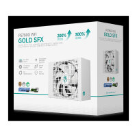 750W DeepCool PS750G WH SFX ATX3.1 Full Modular 80 Plus Gold White