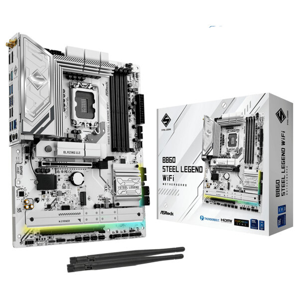 ASRock B860 Steel Legend WiFi 1851 ATX HDMI/DP DDR5