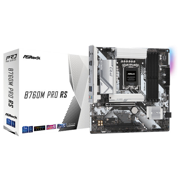 ASRock B760M Pro RS 1700 mATX HDMI/DP DDR5 retail