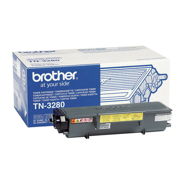 Brother Toner TN-3280 Schwarz bis zu 8.000 Seiten nach ISO 19752