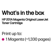HP Toner 201A CF403A Magenta bis zu 1.330 Seiten ISO/IEC 19798