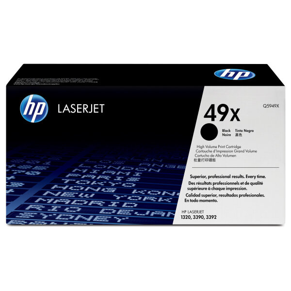 HP 49X original LaserJet Toner cartridge Q5945X black high capacity 6.000 pages 1-pack
