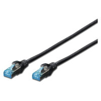 DIGITUS Patchkabel RJ45 SF/UTP Cat5e 3.00m sch. Polybeutel