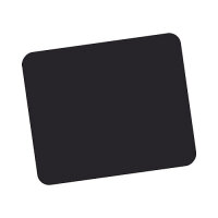 Mauspad Standard schwarz 5mm