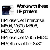 HP 81A original Toner cartridge CF281A black standard capacity 10.500 pages 1-pack