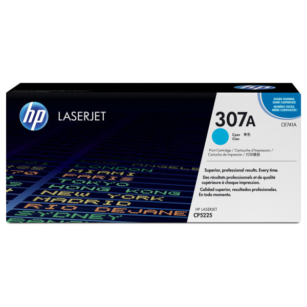 HP Toner 307A CE741A Cyan