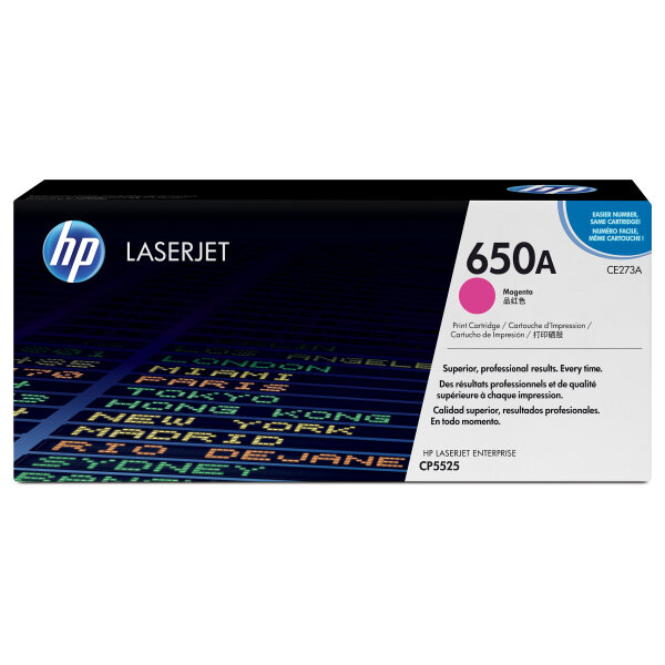 HP Toner 650A CE273A Magenta