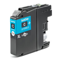 Brother Tinte LC-125XLC Cyan bis zu 1.200 Seiten nach ISO/IEC 24711