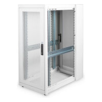 Digitus Serverschrank 19" 26HE 1260x600x1000mm, perforierte Tür, Farbe Grau (RAL 7035)