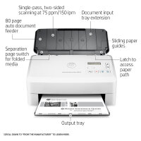 HP ScanJet Enterprise Flow 7000 s3 Dokumentenscanner 75 S./Min. ADF Duplex