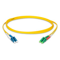 DIGITUS LWL Patchkabel LC(APC)-> LC 2m Singlemode Duplex OS2