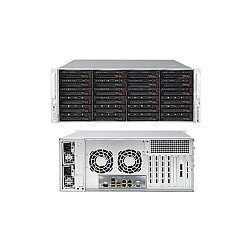 4HE Supermicro SuperChassis 846BE1C-R1K23B - Gehäuse - ATX