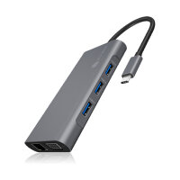 ICY BOX IB-DK4040-CPD USB-C 10-in-1 PD 100W DockingStation