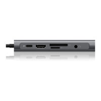 ICY BOX IB-DK4040-CPD USB-C 10-in-1 PD 100W DockingStation