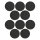 Jabra EVOLVE Foam Ear Cushion for Evolve 20-65 10pieces pack