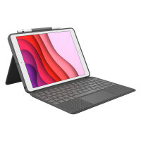 Logitech Combo Touch QWERTZ Schweiz iPAd 7.Gen Graphite