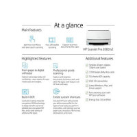 HP Scanjet Pro 2000 s2 Dokumentenscanner 35 S./Min. USB 3.0 ADF Duplex