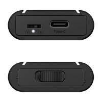 ICY BOX IB-1807MT-C31 Externes USB-C 3.2 Gehäuse für M.2 NVMe SSD mit Schreibschutz