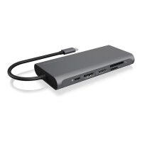 ICY BOX IB-DK4050-CPD USB-C 12-in-1 PD 100W DockingStation