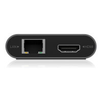 ICY BOX IB-DK4050-CPD USB-C 12-in-1 PD 100W DockingStation