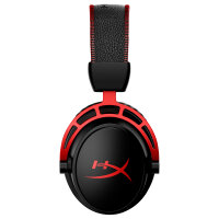 HP HyperX Cloud Alpha Wireless Gaming Headset - Virtual 7.1-Surround/DTS Headphone:X 2.0/Spatial Audio/Over-Ear - schwarz/rot