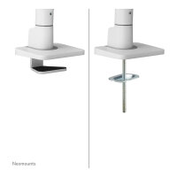 Neomounts DS70S-950WH1 vollbewegliche Tischhalterung für 17-49" Bildschirme - Weiß