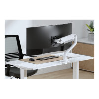 Neomounts DS70S-950WH1 vollbewegliche Tischhalterung für 17-49" Bildschirme - Weiß