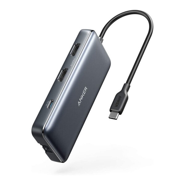 Anker 553 PowerExpand USB-C Hub (8-in-1) 100W Power Delivery black