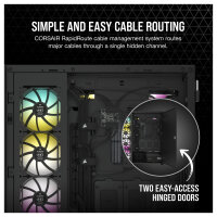 Corsair 7000D Airflow Black Full Tower Gaming Gehäuse mit Glas Seitenfenster