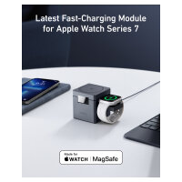 Anker 3-in-1 Charge Cube MagSafe All-in-One-Ladelösung Apple 15W grey