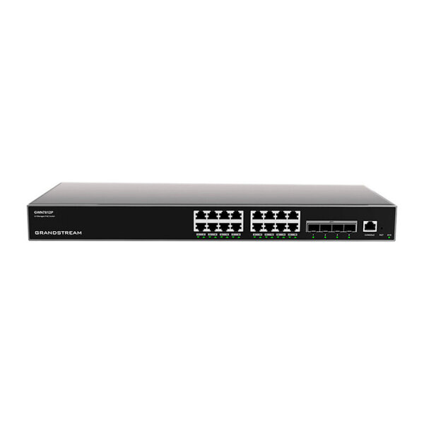 16P Grandstream GWN7812P 16x Port PoE Layer 3 Managed Netzwerk Switch