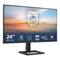 60,5cm/24" (1920x1080) Philips 24E1N1300AE 16:9 FHD IPS 1ms 100Hz HDMI USB-C Speaker Black