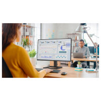 60,5cm/24" (1920x1080) Philips 24E1N1300AE 16:9 FHD IPS 1ms 100Hz HDMI USB-C Speaker Black