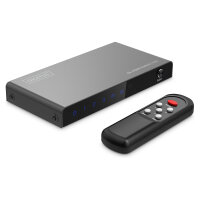 DIGITUS HDMI Switch, 4x1 4K/60Hz HDCP 2.3