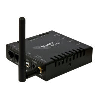 ALLNET MSR Zentrale ALL3419 inkl. 3 Sensor Ports & WLAN & Temperaturfühler ALL3006 für IP Gebäude Automation