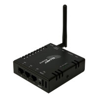 ALLNET MSR Zentrale ALL3419 inkl. 3 Sensor Ports & WLAN & Temperaturfühler ALL3006 für IP Gebäude Automation