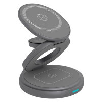 ICY BOX 3-in-1 Magnetische Ladestation Apple Watch/...