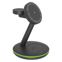 ICY BOX 3-in-1 Magnetische Ladestation Apple Watch/...