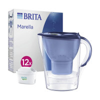BRITA Tischwasserfilter Marella *blau* inkl. 12 Filter