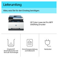 FL HP Color LaserJet PRO MFP 3302fdng Farblaserdrucker 4in1 A4 LAN ADF Duplex
