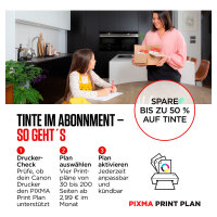 T Canon PIXMA TS5351i Tinte-Multifunktionssystem 3in1 WLAN Duplex Weiß