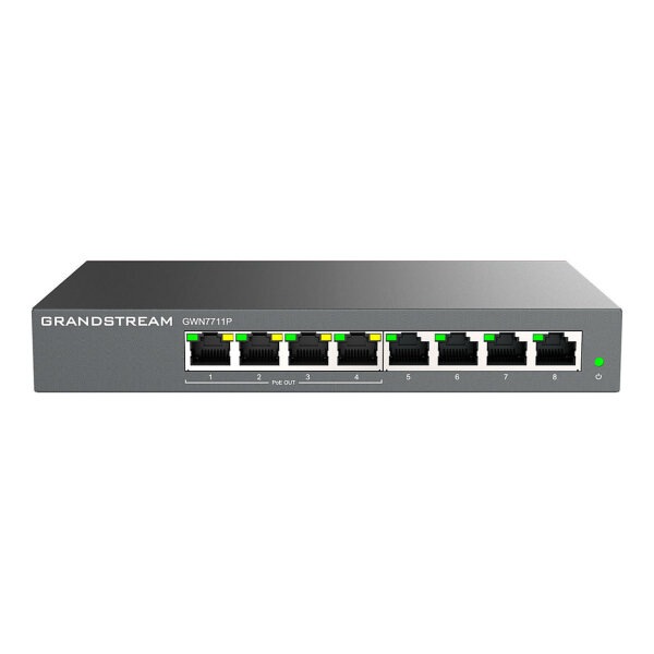 8P Grandstream GWN7711P PoE PoE+