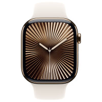 APPLE Watch Series 10 GPS + Cellular 46mm Gold Titanium...