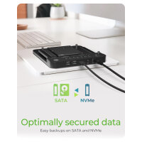 ICY BOX IB-2913MCL-C31 USB-C 3.2 Klon- und DockingStation...