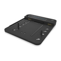 ICY BOX IB-2913MCL-C31 USB-C 3.2 Klon- und DockingStation für 2x M.2 NVMe/SATA SSD und 3,5"/2,5" HDD/SSD