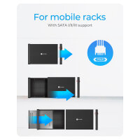 ICY BOX IB-525-U3 Externes USB-B 3.2 Gehäuse für 5,25" SATA Laufwerk