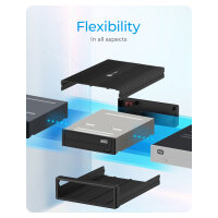 ICY BOX IB-525-U3 Externes USB-B 3.2 Gehäuse für 5,25" SATA Laufwerk