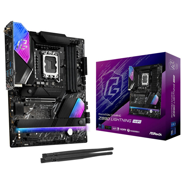 1851 ASRock Z890 Phantom Gaming Lightning Wifi DDR5