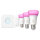 Philips Hue StiWa White & Color Ambiance E27 3er Starter Set + DS 75W